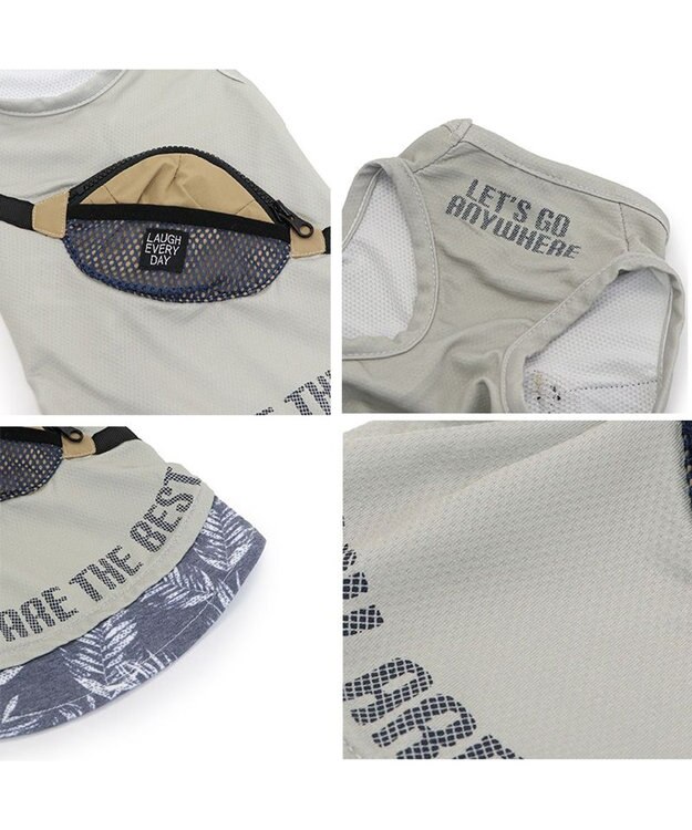 PET PARADISE ペットパラダイス ポケットクール タンクトップ 《重ね着風》 小型犬 重ね着風