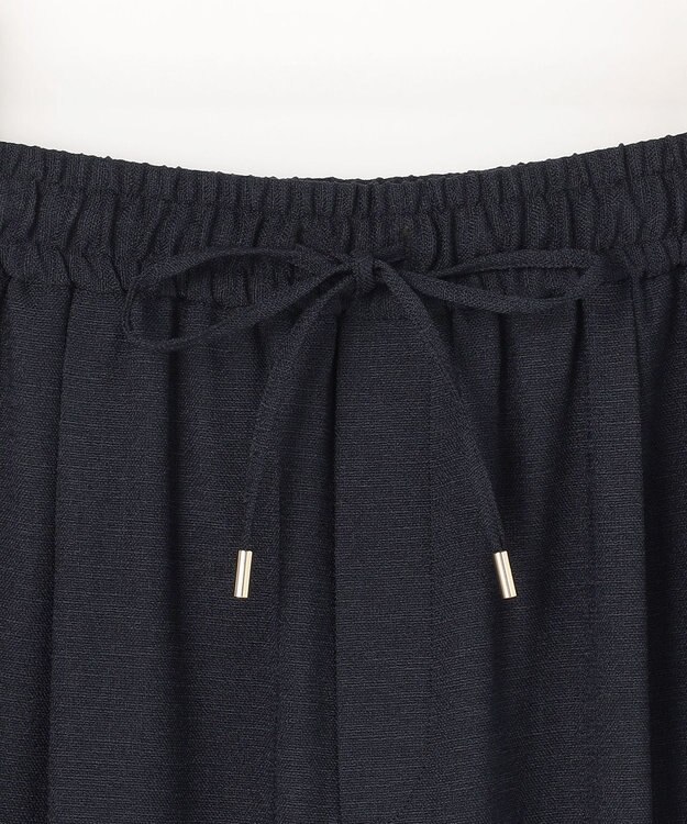 組曲 L 【先行予約】ライトリネンライクイージーワイド パンツ ネイビー系