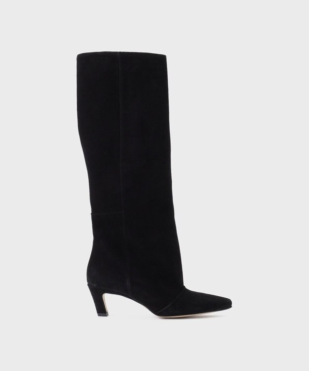 GRACE CONTINENTAL CORSO ROMA スエードロングブーツ ブラック