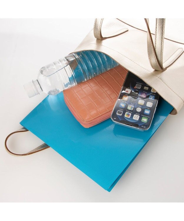 UNBILLION ペルケ perche / ゴートスムース2wayトートバッグ ゴールド