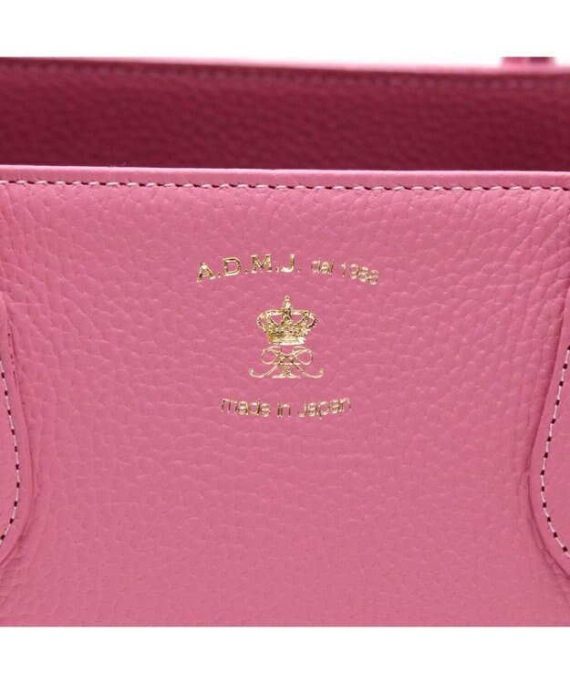 A.D.M.J. 【牛革】トートバッグ 32cm　（Dカンなし） ウスベニ