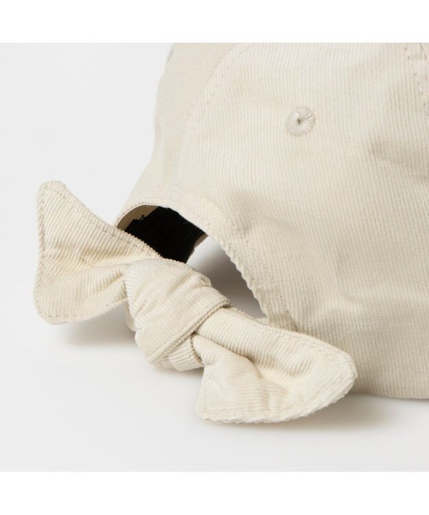 UNBILLION カシュネ cache nez / バックリボンキャップ ベージュ