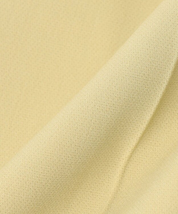 UNFILO L イージーパンツ ストレート ライトイエロー系