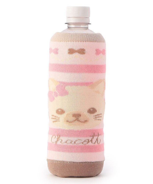 Chacott Catペットボトルホルダー ロイヤルピンク