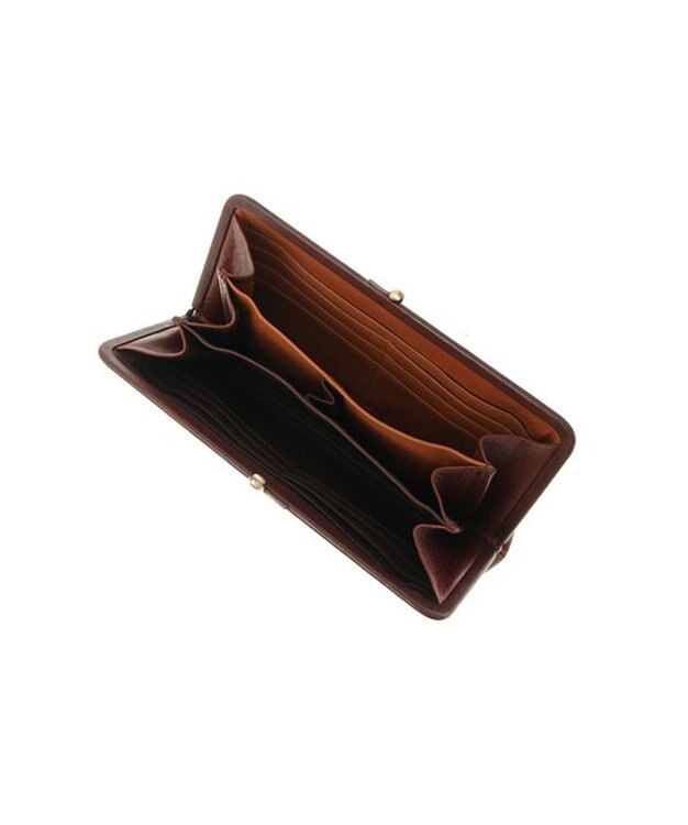 genten トスカ 口金長財布 ノウチャ