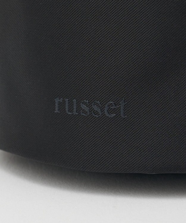 russet クラウズナイロン巾着ポーチ(Z-231) Black