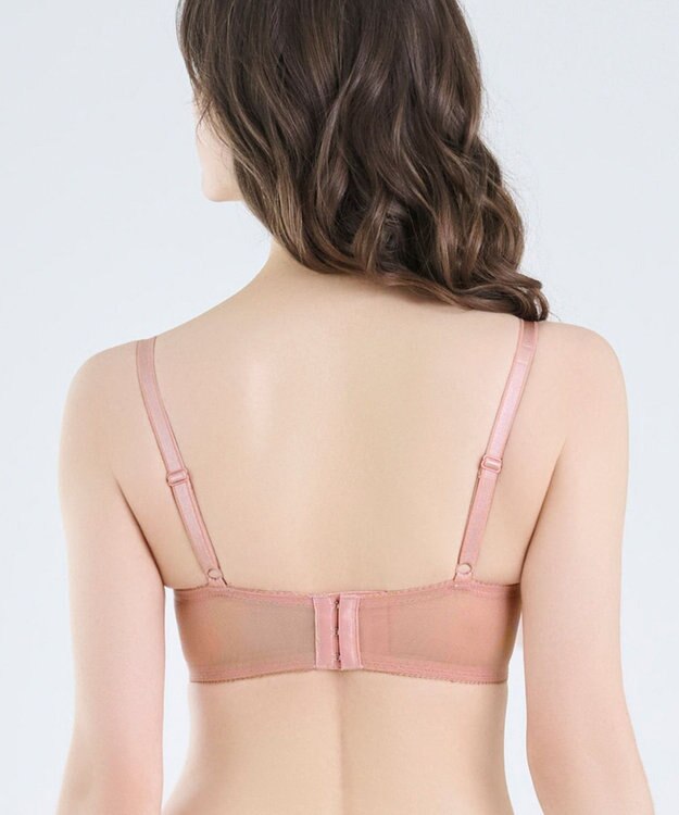 BRADELIS New York 【BRADELIS New York / 育乳STEP3 持ち上げる】ヴィオラステップ3ブラ24A1 補正 シャンパンピンク