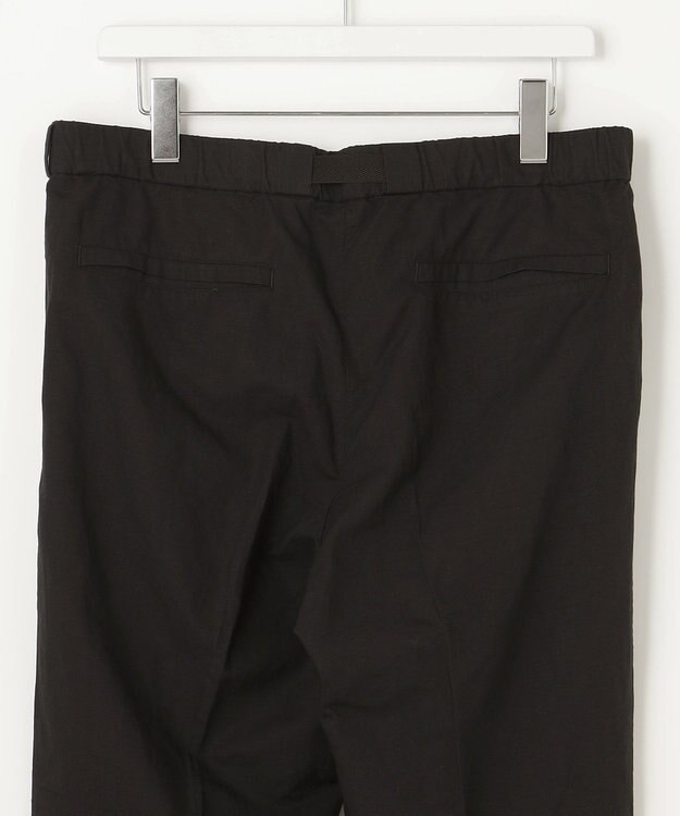 UNFILO MENS ライトリネン テーパードパンツ [23年春夏商品] ブラック