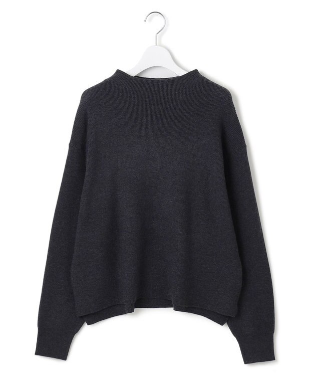 J.PRESS YORK STREET 【WOMEN】ANTI PILLING WOOL ボトルネックニット グレー系