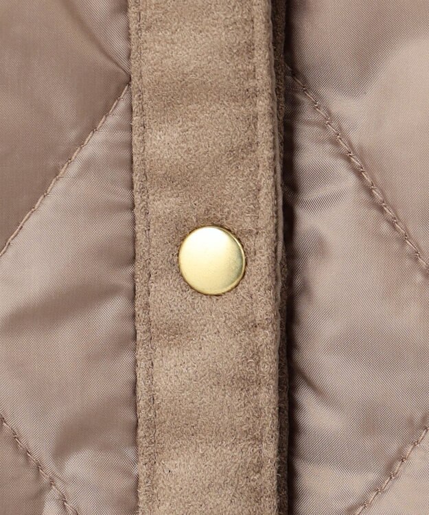 J.PRESS LADIES S 【WEB限定カラーあり】コンパクトタフタキルティング ブルゾン ベージュ系