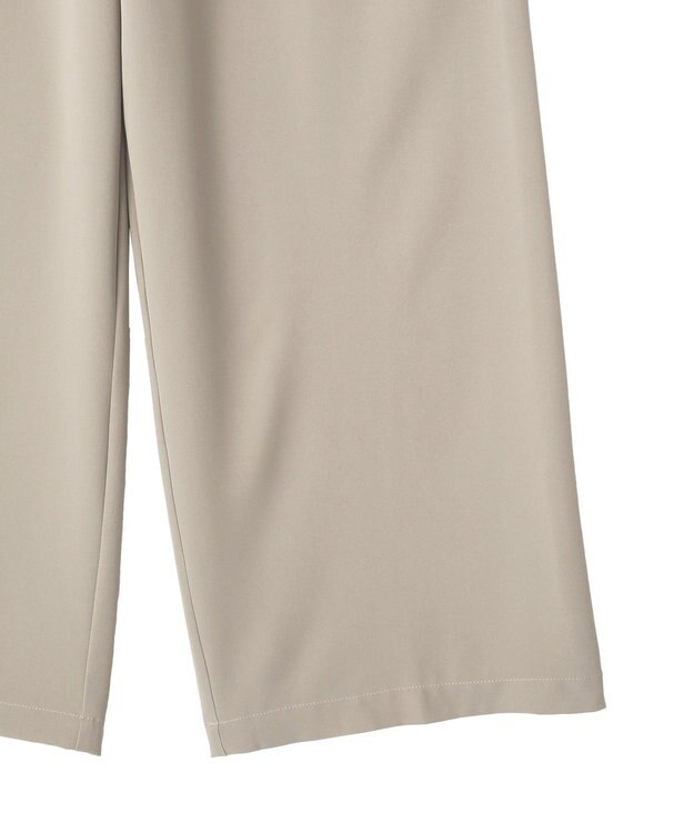 YECCA VECCA 【2点SET】スキッパーデザインセットアップ Gray Beige