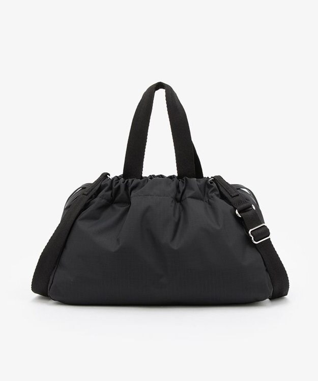 LeSportsac E/W CITY DRAWSTRING BAG??? /アップタウンディープシーブルー/ブラック アップタウンディープシーブルー/ブラック
