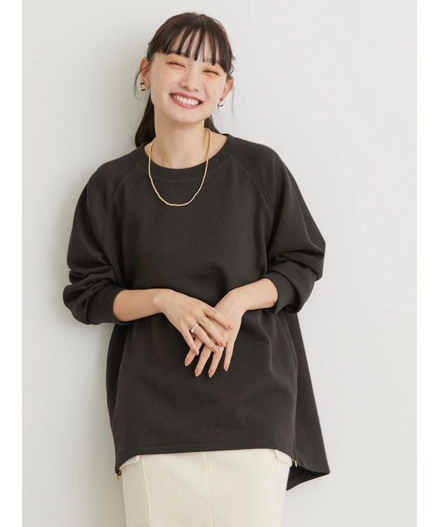 AMERICAN HOLIC サイドＺＩＰブークレチュニック Black