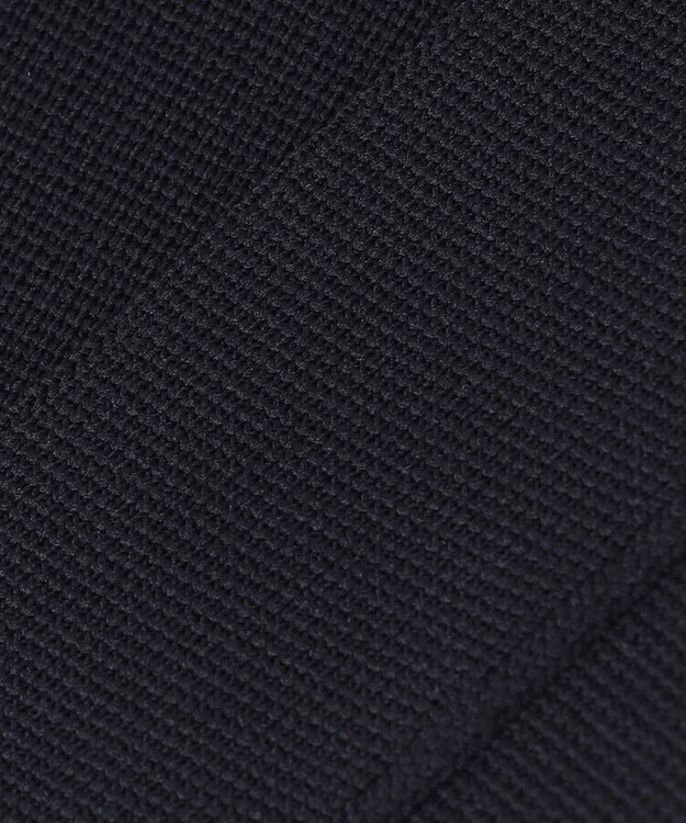 UNFILO 【軽量/ストレッチ/シワになりにくい】ミラノリブ ハーフジレ ネイビー