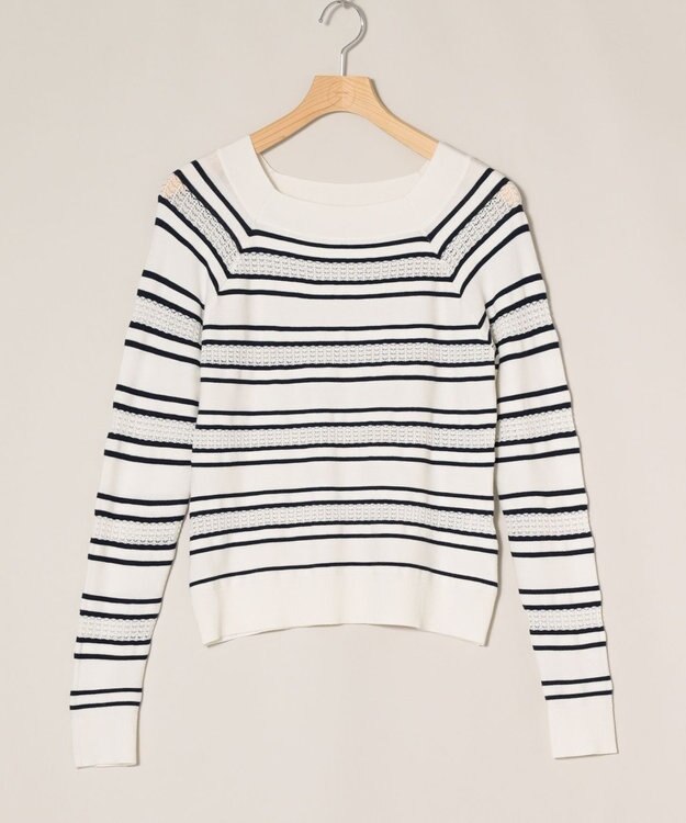 ONWARD Reuse Park 【組曲】ニット春夏 ホワイト