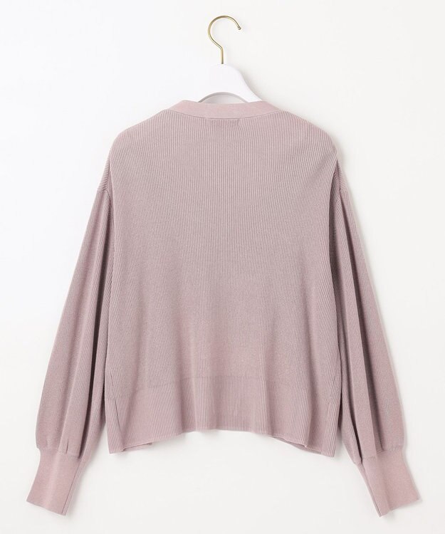 ANY SIS 【洗える】ショートレングストッパー カーディガン ピンク