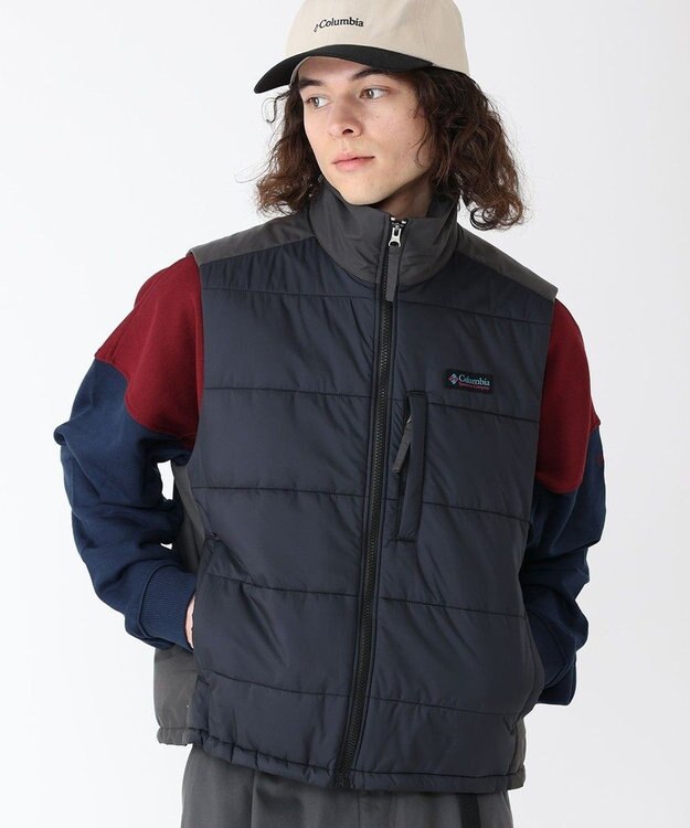Columbia Columbia/ ダウンドラフトベスト /コロンビア Black