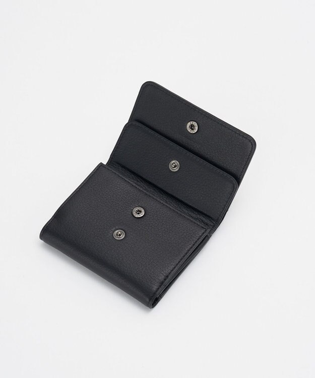 russet シンプルプラスミニウォレット(SO-442) Black