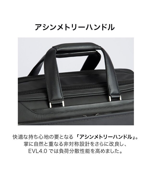 ACE BAGS & LUGGAGE ace. EVL-4.0 10th ビジネスリュック  B4サイズ 15.6インチPC収納 21/27L 3WAY 68955 エース ブラック
