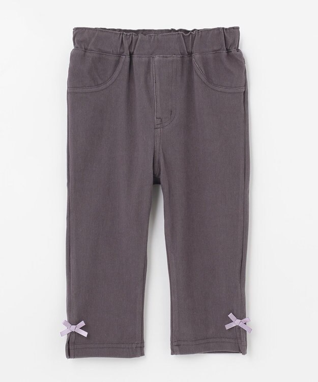 ANY KIDS 接触冷感しろくまパンツ チャコール