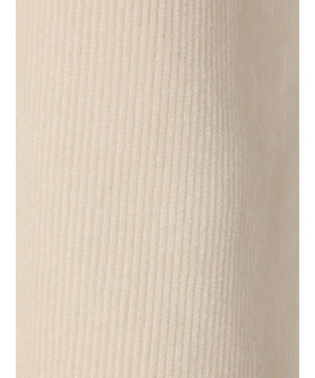CRAFT STANDARD BOUTIQUE コーデュロイバンドカラーシャツ Ivory