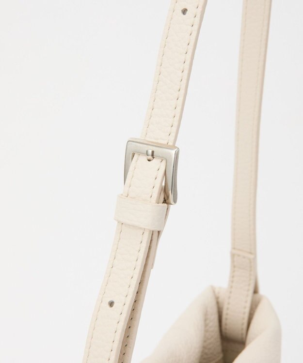 russet レザーミニショルダーバッグ(CE-1657) Ivory