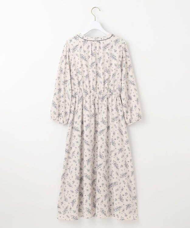 ANY SIS 【洗える】ミモザプリント ワンピース アイボリー系