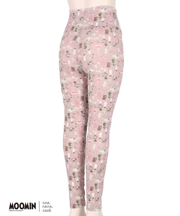 une nana cool 【MOOMIN × une nana cool 】ハラマキ付きレギンス　 PI