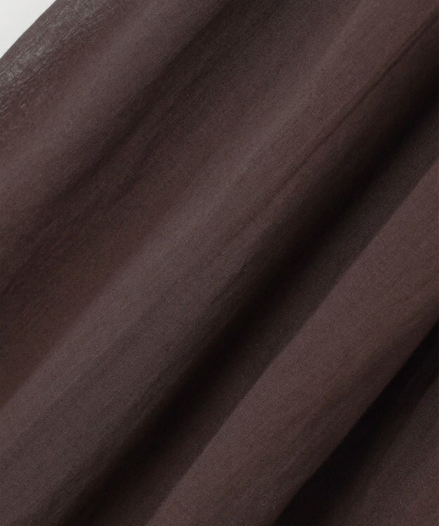 23区 【Indian Factory】コットンボイル スカート ブラウン系