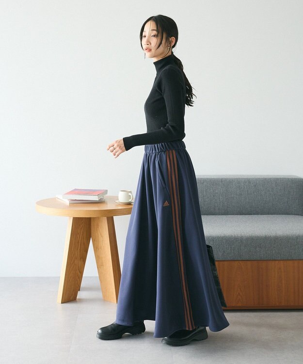 CRAFT STANDARD BOUTIQUE 洗える/とてもちリブタートルネックニットプルオーバー/24AW Black