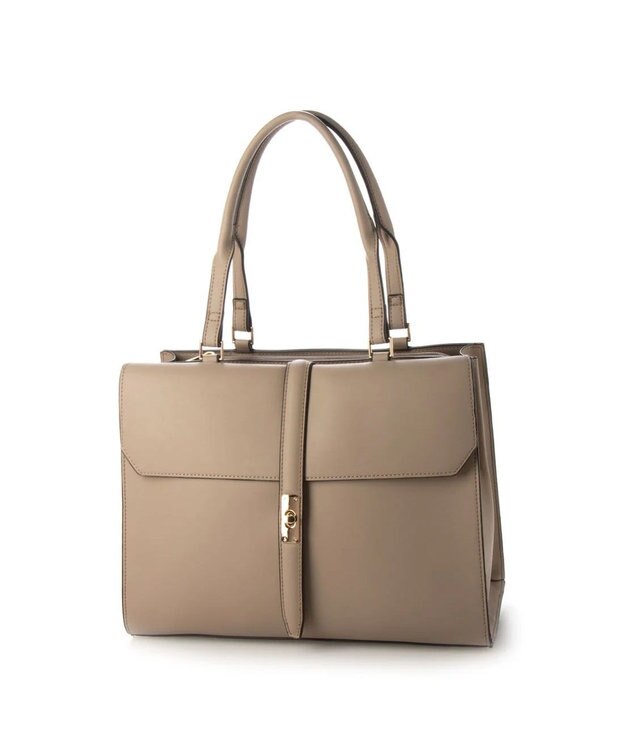 UNBILLION cachecache WEB限定ヒネリディテールA4トートバッグ オーク