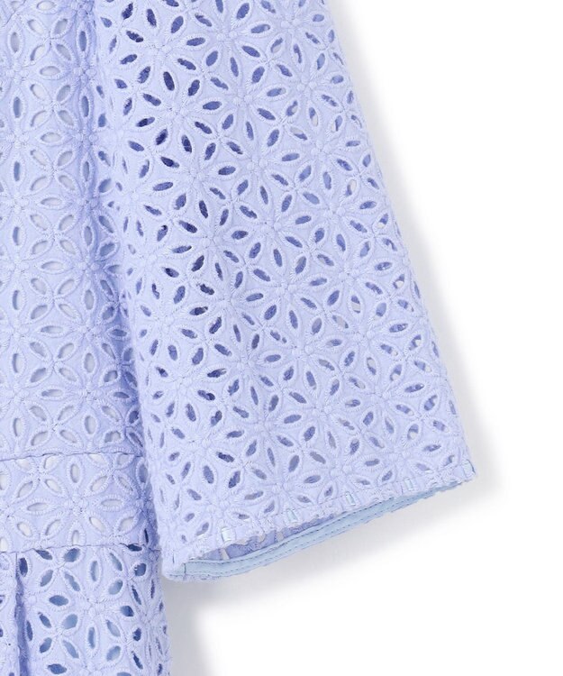 TOCCA 【洗える・消臭】FLOWER OF ZELLIGE ドレス アイスブルー