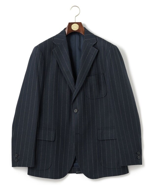 J.PRESS MEN 【J.PRESS ORIGINALS】JAPAN SILK TWEED JACKET / JAPAN MADE ネイビー系1