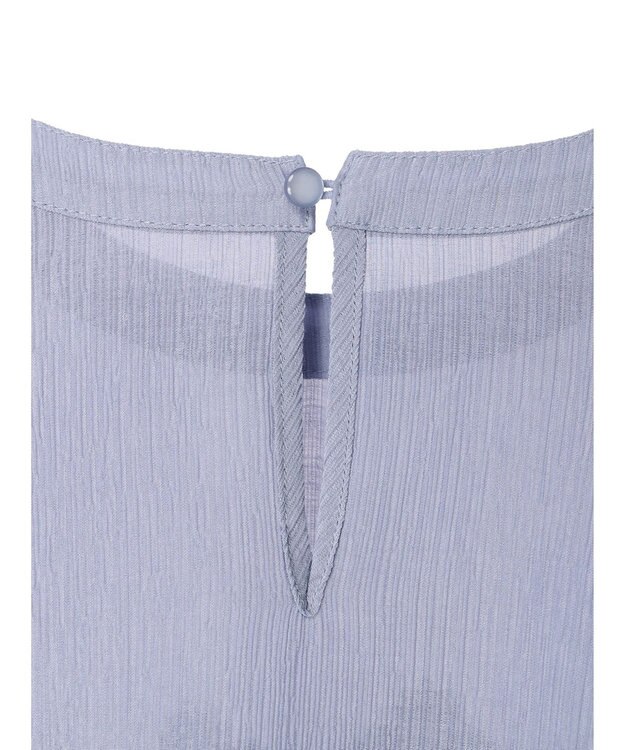 Green Parks ・ＥＬＥＮＣＡＲＥ　ＤＵＥ　ケミカルレースブラウス Blue