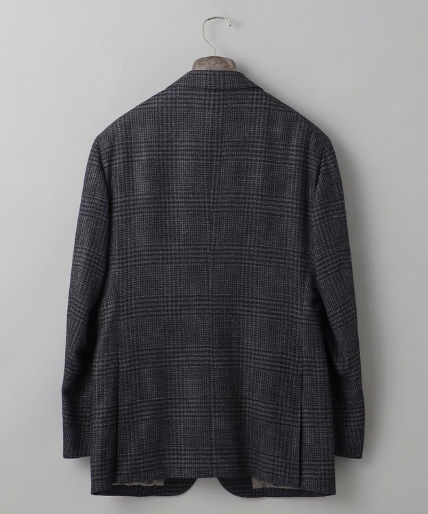 GOTAIRIKU 【Ermenegild Zegna/ゼニア】トロフェオ カシミヤ ジャケット_グレーチェック グレー系4