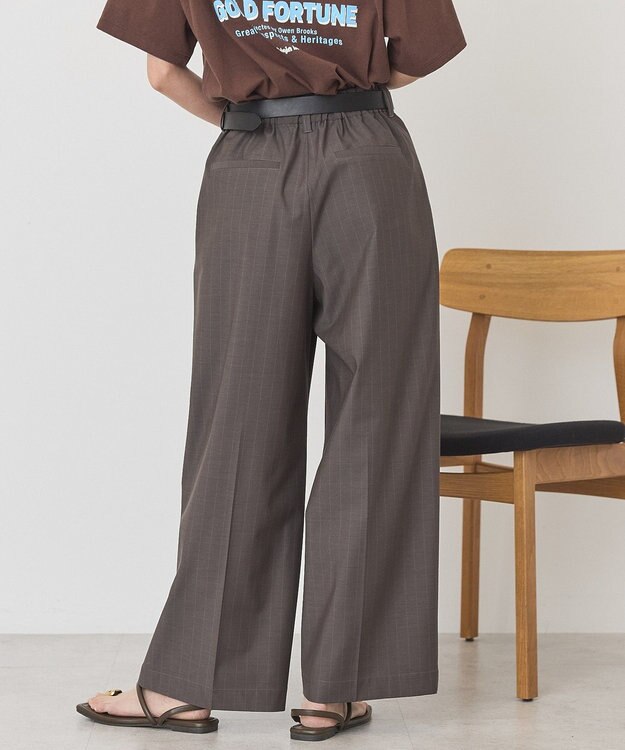 AMERICAN HOLIC スラックスパンツ Brown