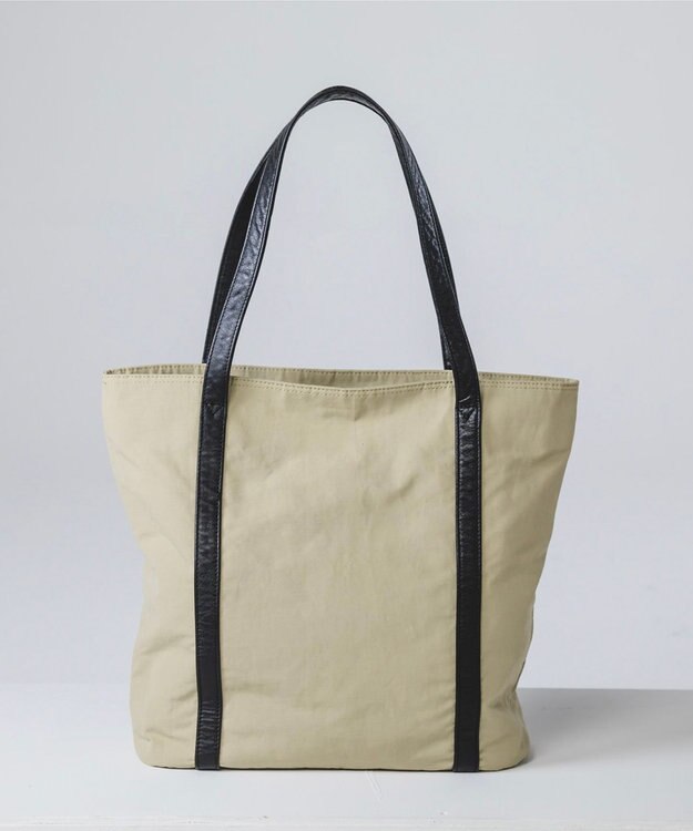 YUSHI EVER - TOTE BAG ナイロン 本革 トートバッグ オリーブ