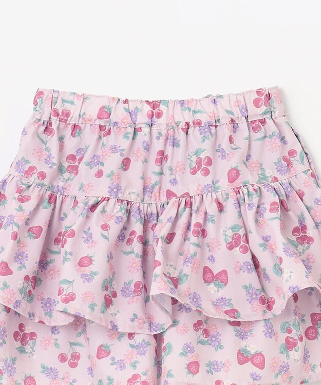 ANY KIDS 【チェリーベリーシリーズ】フルーツ フリル キュロット ピンク系