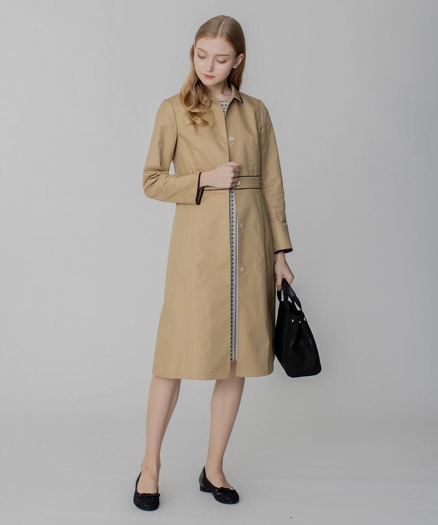 TOCCA 【洗える！】ICON BORDER ドレス アイボリー系7