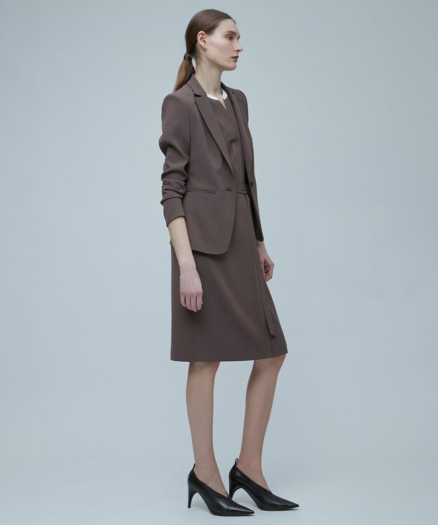 BEIGE， 【洗える】CINDY / テーラードジャケット Mocha