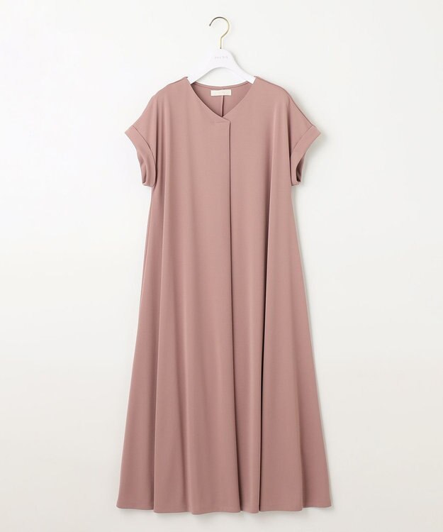 ANY SIS 【WEB・一部店舗限定】フレア ワンピース ピンク