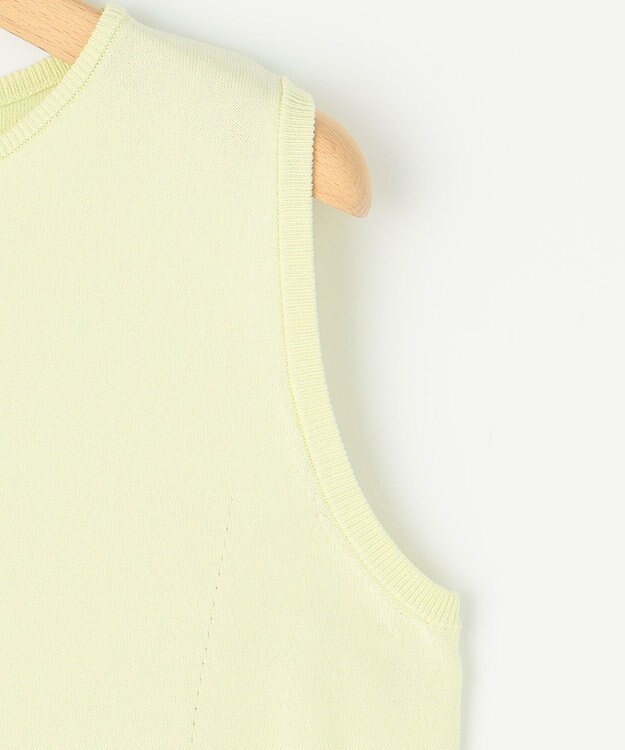 組曲 【WEB限定カラーあり】ニットタンクトップ 【WEB限定】ライム系9