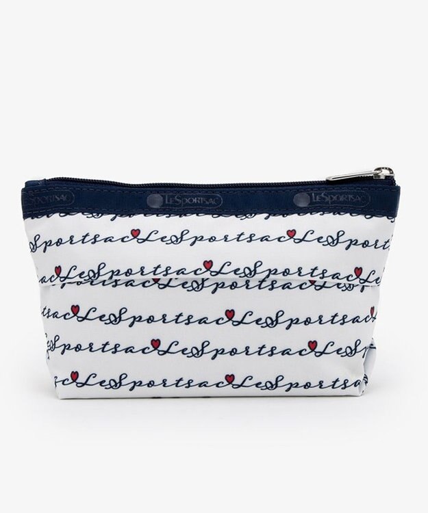 LeSportsac SMALL SLOAN COSMETIC/マリンロゴボーダー マリンロゴボーダー