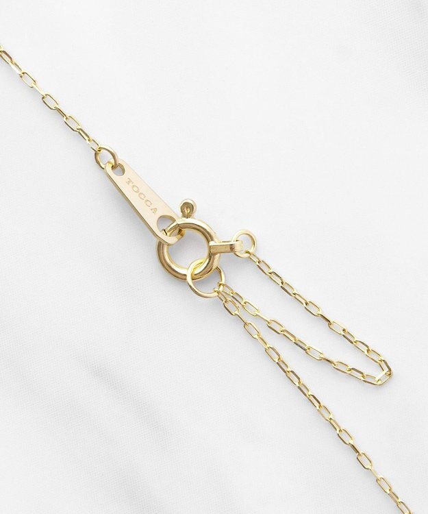 TOCCA 【WEB＆数量限定】CROCHET OF COLOR  NECKLACE K10 アクアマリン ネックレス アクアマリン