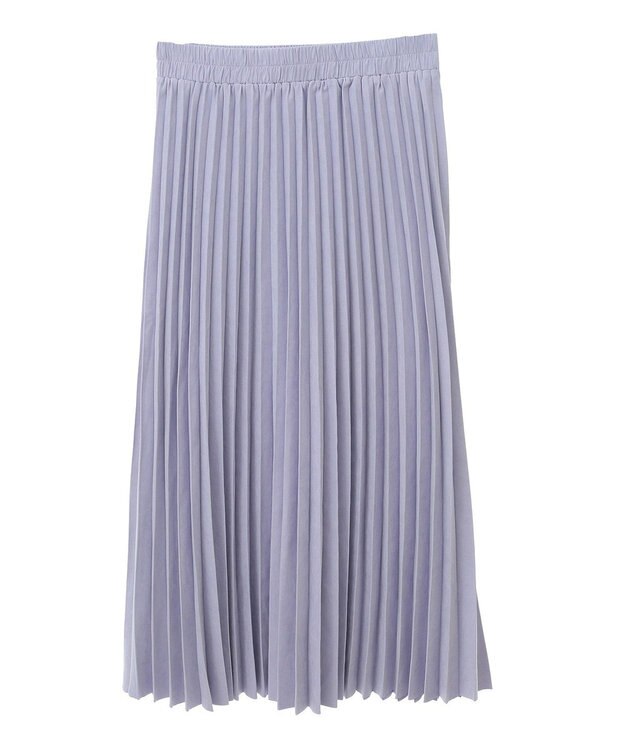 YECCA VECCA ピーチ起毛プリーツスカート Lavender