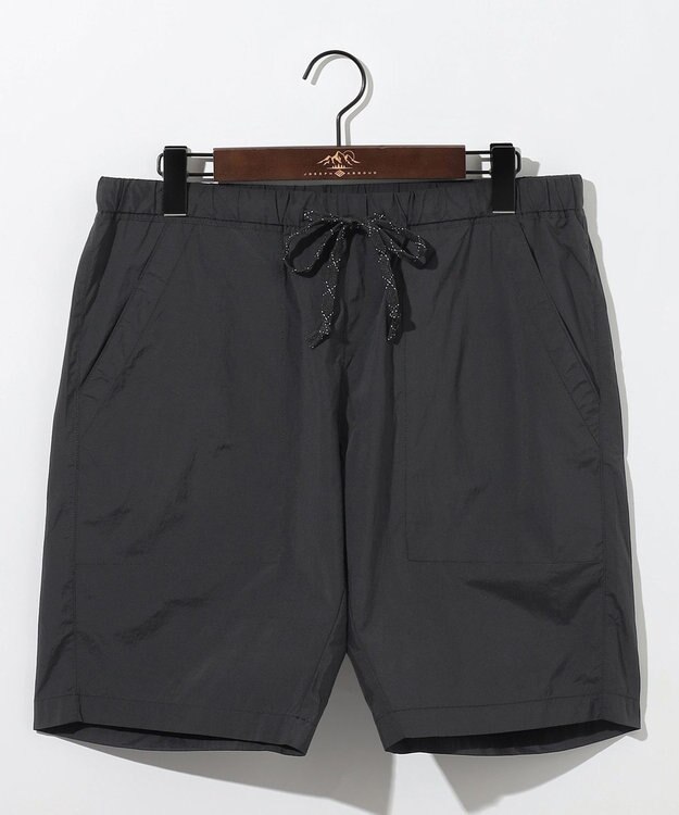 JOSEPH ABBOUD MOUNTAIN 【軽量/ストレッチ/ECO撥水】ライトワッシャーストレッチ アウトドアイージー ショーツ ブラック系
