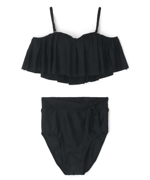 San-ai Resort（三愛水着楽園） 【SALE】ワコール定番商品カップ使用GHIカップの大きなお胸に対応【グラマラスフィット】ワイヤー水着　11EF-ML・13GHI-L　LL　【San-ai Resort（サンアイリゾート）】 ブラック