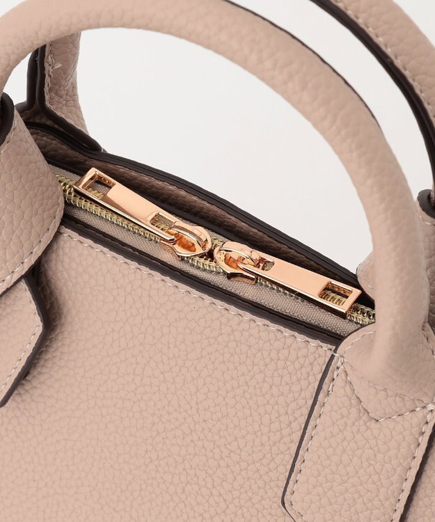 LA BAGAGERIE 【maison vert】 【超軽量/多収納】リボンハンドル2WAYバッグ グレージュ