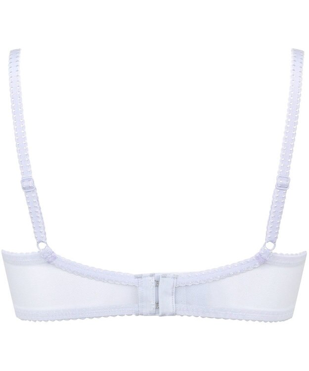 Wing 3/4カップブラ　【2700シリーズ】　しっかりめの着用感　奥行き感と透明感のあるデザイン　ウイング／ワコール　PB2700 パープル