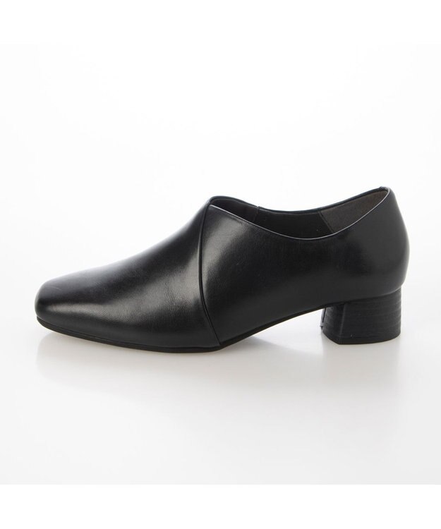 ing <ing>【WEB限定】【サスティナブルシリーズ】甲深デザインパンプス ブラック